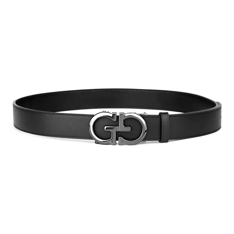 FAIRWHALE Cow Split Leather Leather Belts Men's Multicolor Width 3.5CM-14