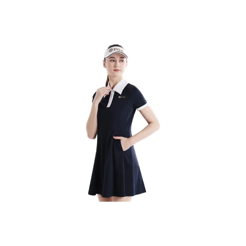 PGA Short-Sleeved Dresses Women's-12