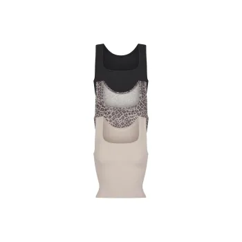 SKIMS COTTON RIB TANK 3 PACK Tank Tops Women's 3 Pack Snow Leopard Multicolor