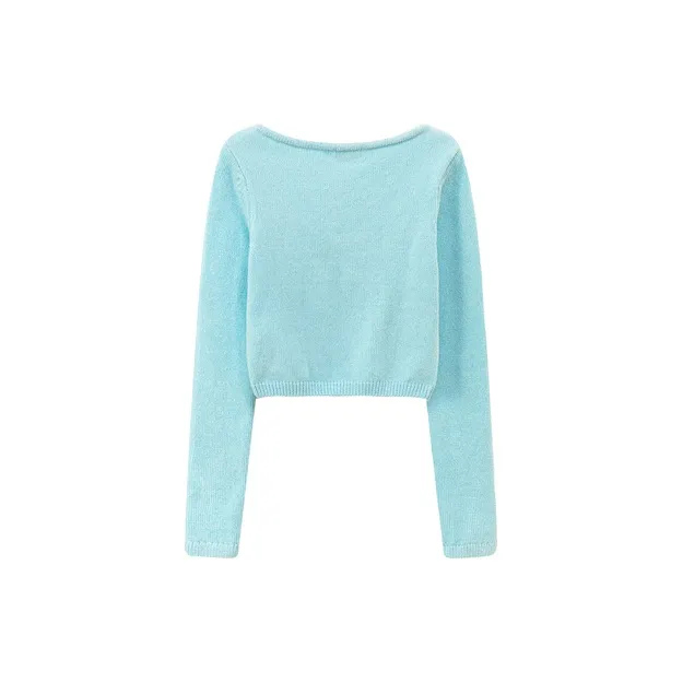 CHUU Knitwear Women's Baby Blue-1