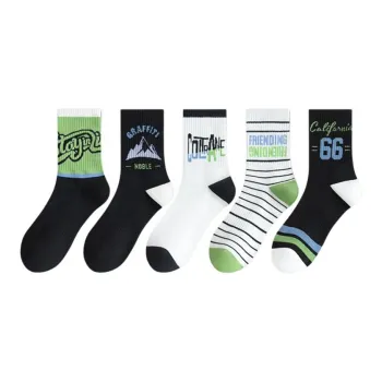 ROBINHOOD Mid Calf Socks Men's 5 Pack