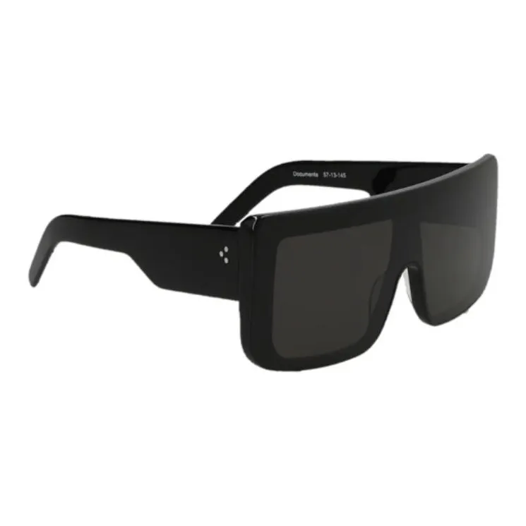 RICK OWENS Documenta Shield Frame Sunglasses-3