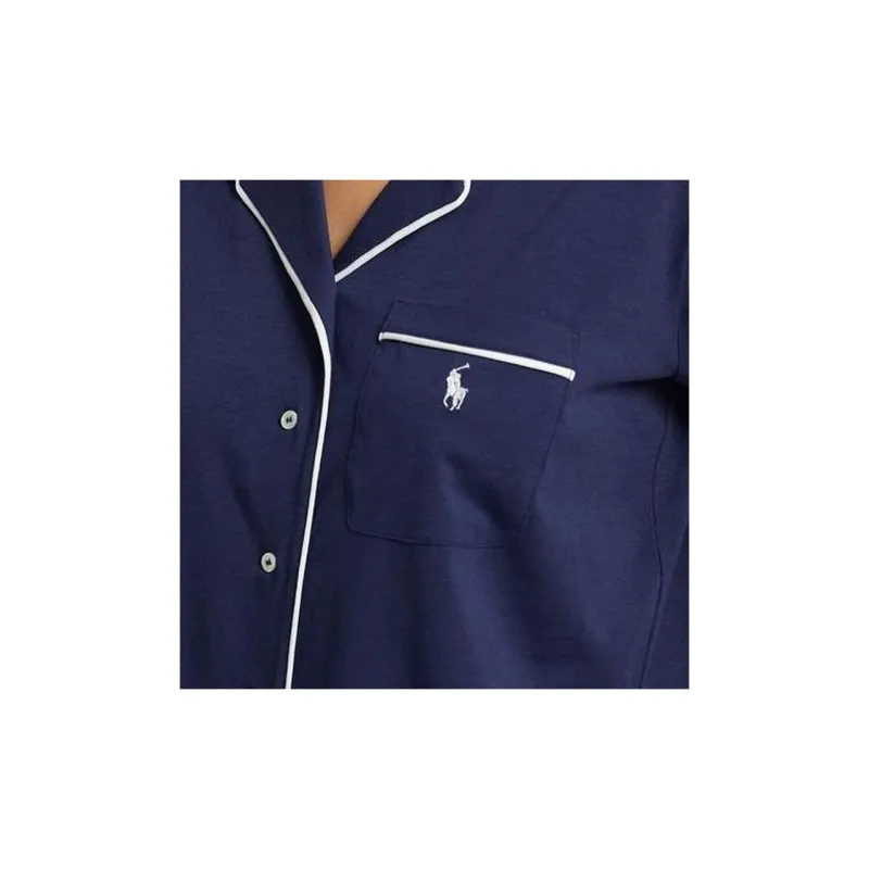 Polo Ralph Lauren Pajama Set Women's Marine Blue-4