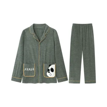 Lan Miao Pajama Set Men's Green