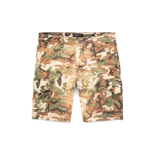 PURPLE-BRAND Cargo Shorts Men Army Green