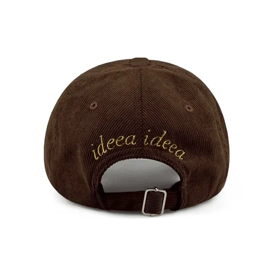 Ideeaideea Corduroy Baseball Caps Unisex-3