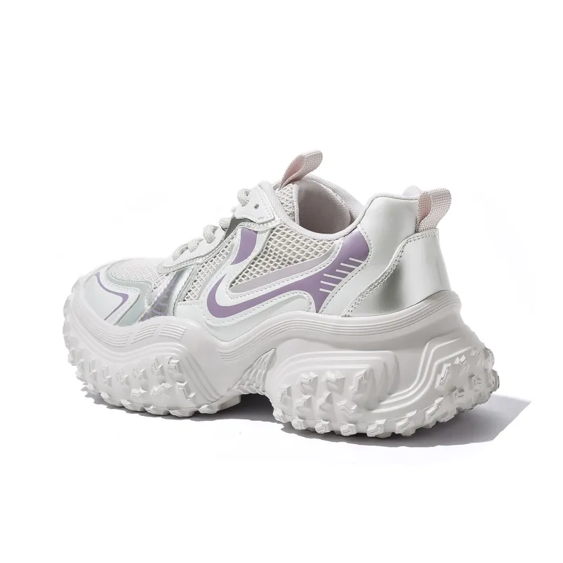 Safiya Low-Top Chunky Sneakers Women's-3