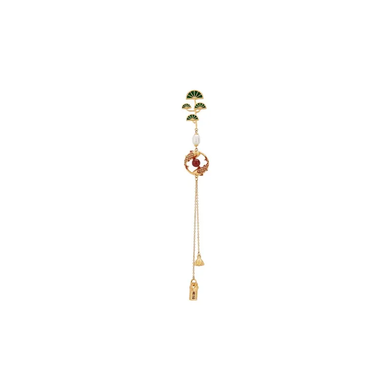 The British Museum Gold Plated Copper Brooches Unisex-0
