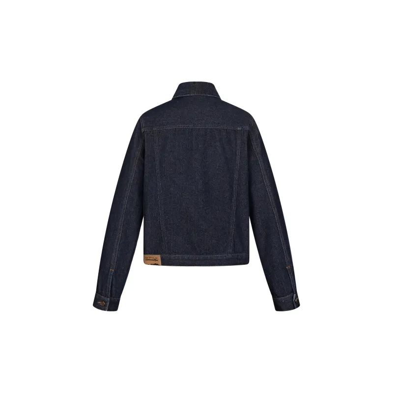 BETWEENAND Denim Jacket Women's Blue-1