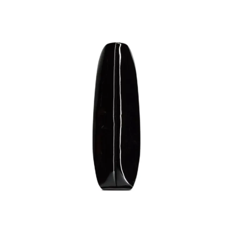 SAINT LAURENT PU Polyester Fiber Clutch Unisex Black-2