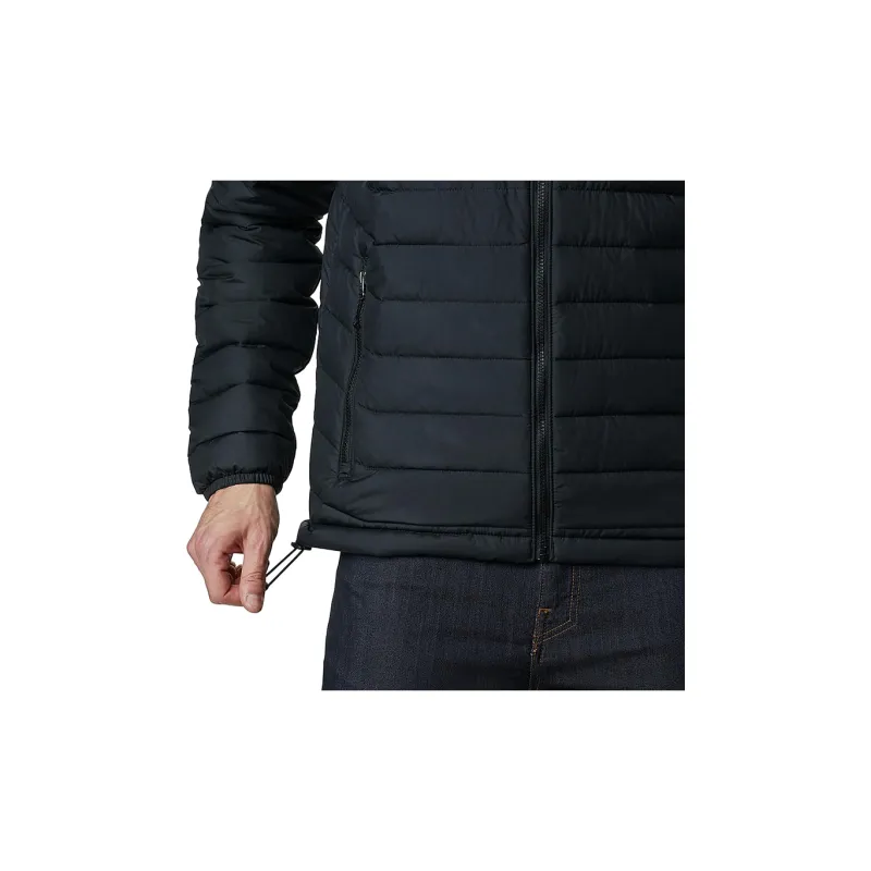 Columbia Powder Lite Hooded Jacket Jacket Men's Black-4
