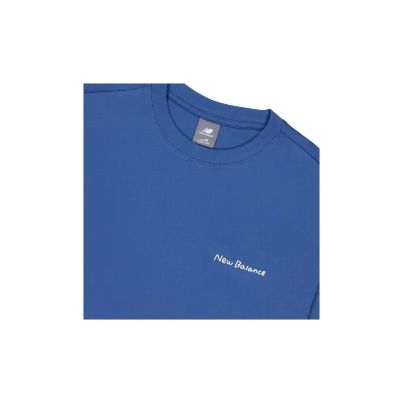 New Balance SS24 T Shirt Unisex Blue-3