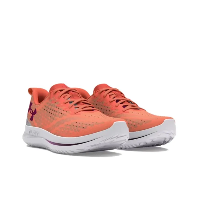 Under Armour Anti Slip Wear Resistant Low Top Running Shoes Women's Orange-2