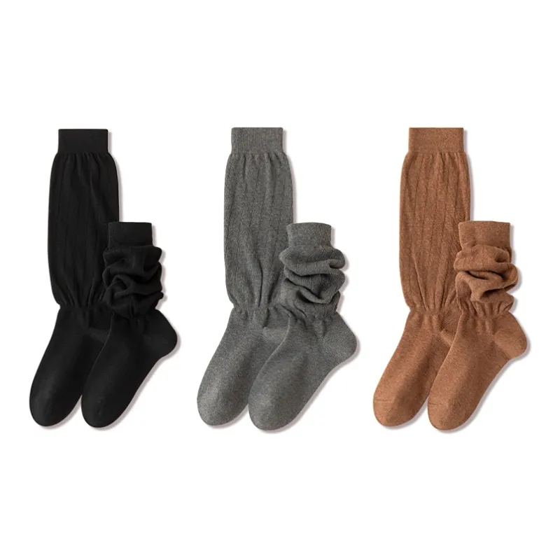 JIAZINI Mid Calf Socks Women's 3 Pack-15