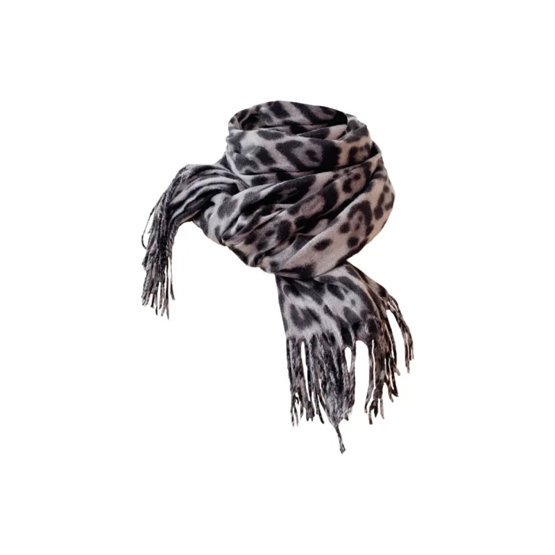BEPOP Polyester Polyester Faux Cashmere Knit Scarves Women's-3