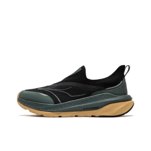 361° Red Flame 3 Cushioning Wear Resistant Low Top Casual Running Undercover Unisex Black Gray Color