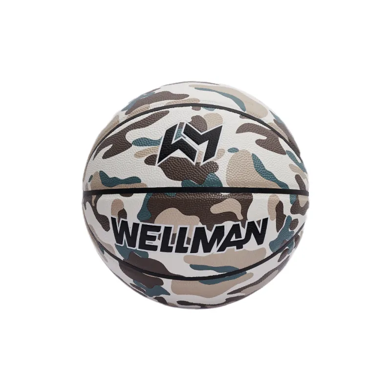 WELLman PU Basketball Camouflage Size 7 Training-1