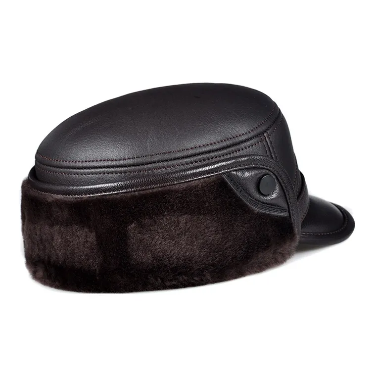BANDICOOT Shearling Trapper Hats Men's-9
