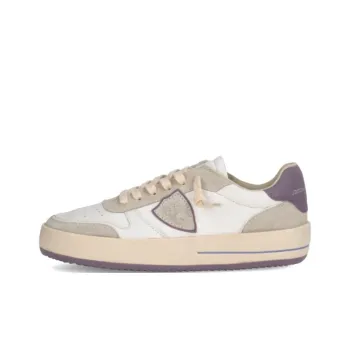 PHILIPPE MODEL Low Top Casual Shoes Women's White Purple