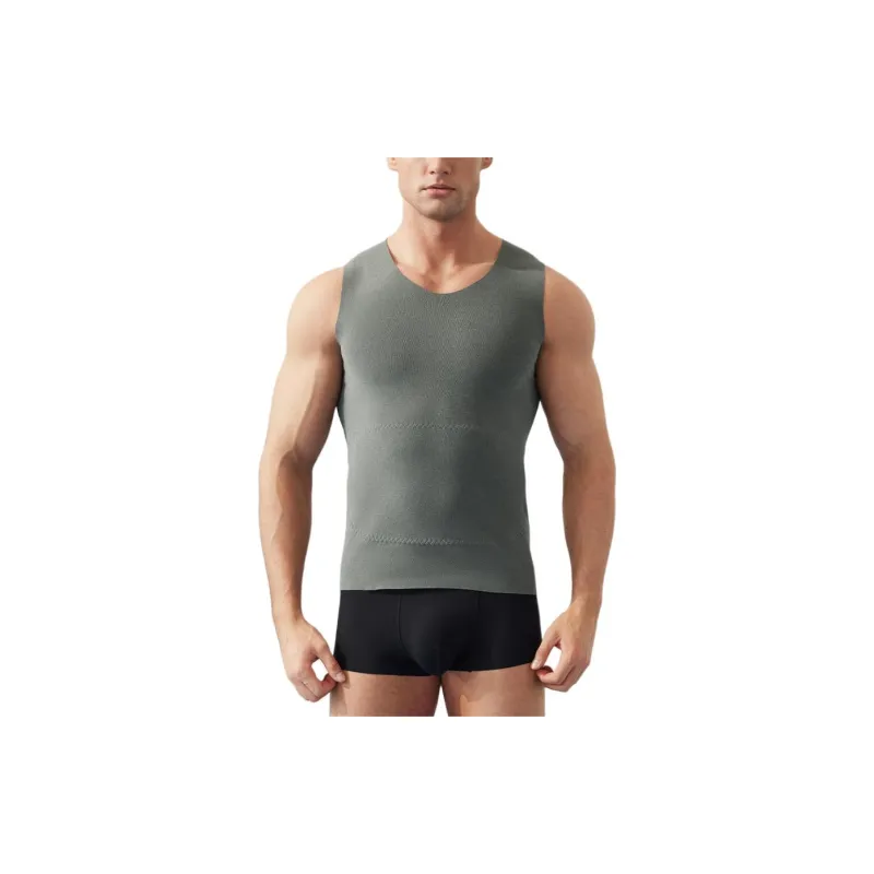 H YXIANG Men Thermal Tops-11