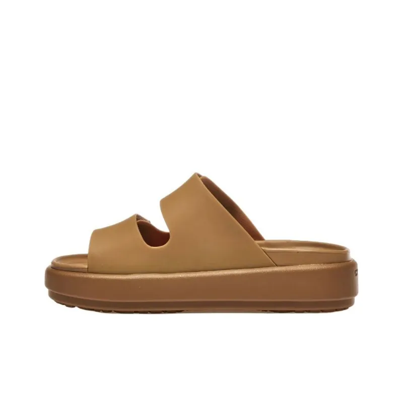 Crocs Abrasion-Resistant Slide Slippers Unisex Brown-1