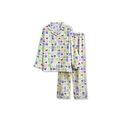 WANANNI Pajama Set Women's Green