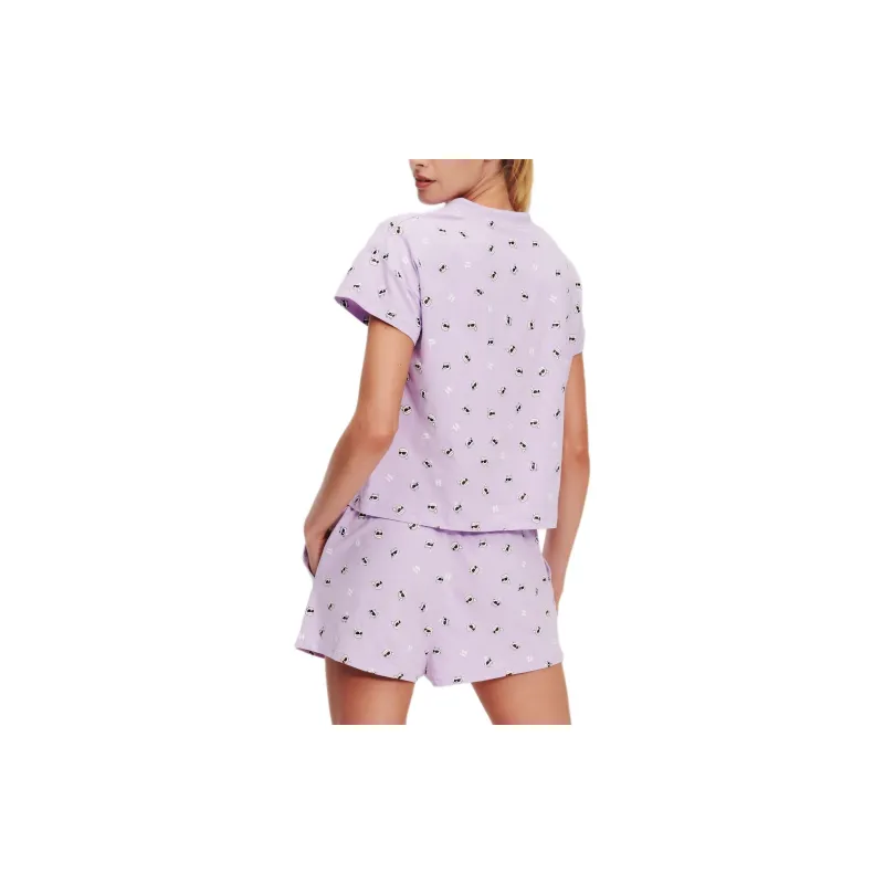 KARL LAGERFELD FW24 Pajama Set Women's Purple-2