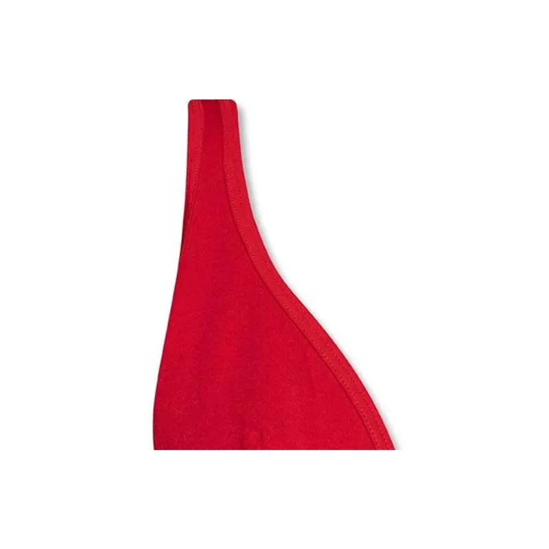 VERSACE Greca Border Bralette 'Red'-2