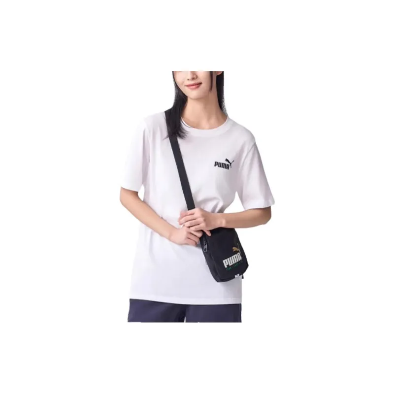 PUMA ESS T Shirts Men White-2