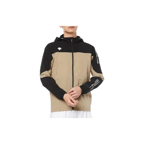 DESCENTE Move Sports Jackets Men Beige