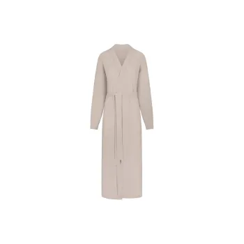SKIMS SOFT LOUNGE LONG ROBE Pajama Robe Women's STONE/Stone Color