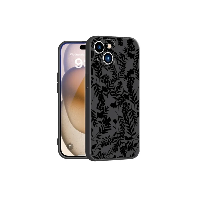Stones Silicone Material Pattern Phone Cases Compatible With IPhone/iPad 16/15/14/13/12/11 Pro Max/XR/8 Plus-2