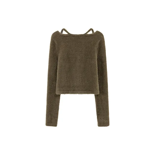 CHUU Knitwear Women's Mustard Green-1
