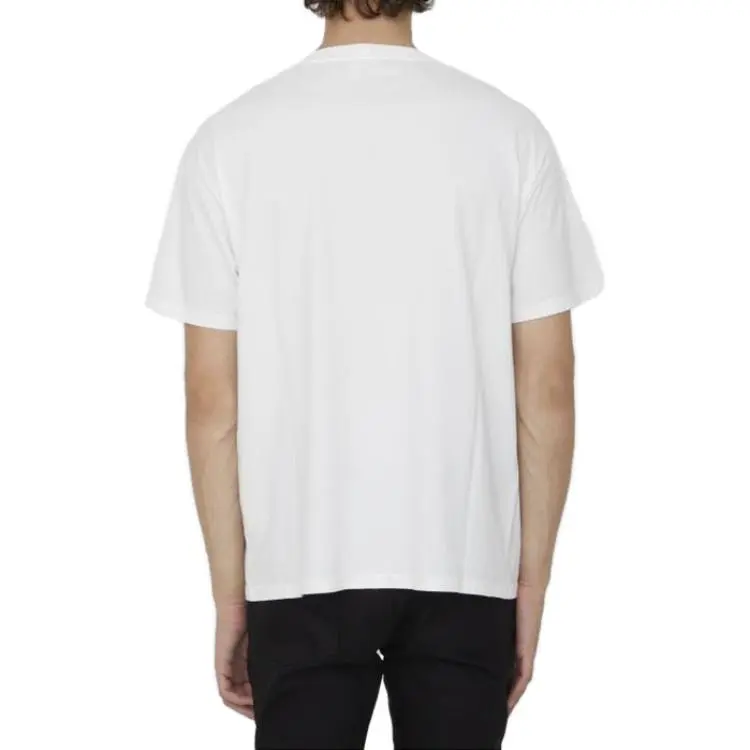 CELINE Triomphe Motif Embroidered Loose Fit T Shirt-10