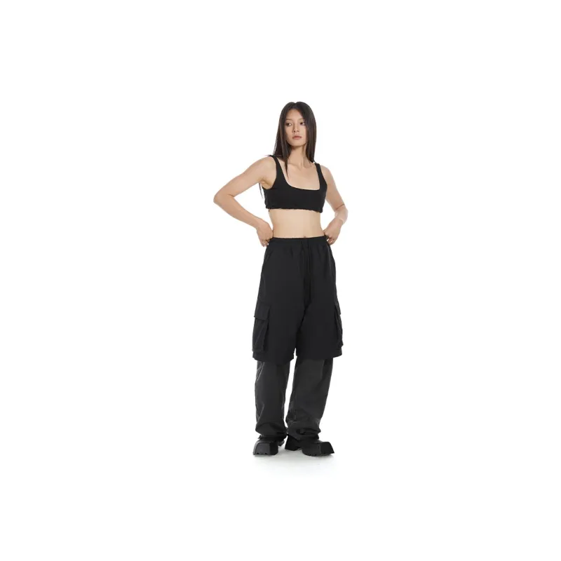 BTW Cargo Pants Men Black-11