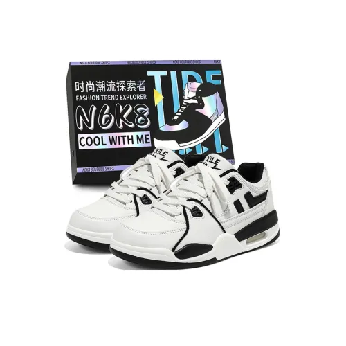 N6K8 Lifestyle Shoes Unisex Low-Top Black