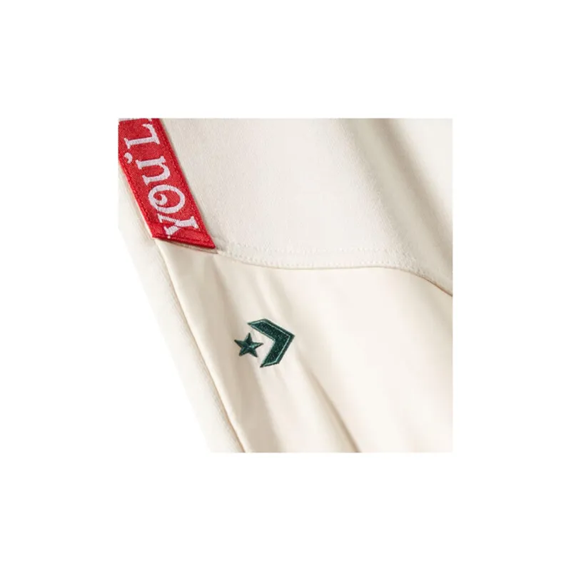 Converse x LIVERPOOL FC Liverpool FC Tape Jogger Casual Pants Unisex Ecru-3