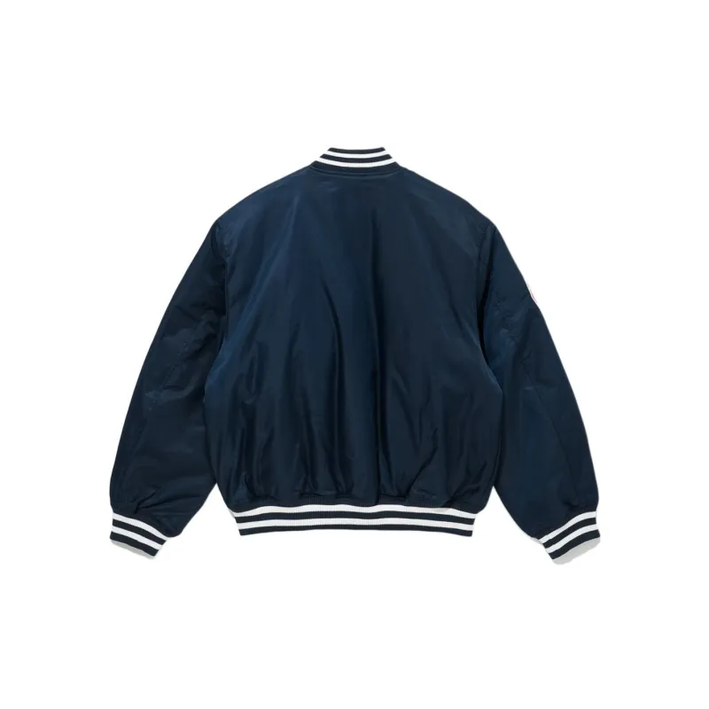 New Era Jackets Coats Unisex Marine Blue-1