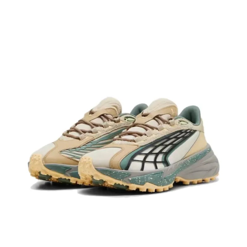PUMA Spire Anti Slip Wear Resistant Low Top Running Shoes Unisex Gray White-2