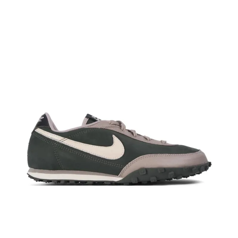 Nike Waffle Racer Anti-Slip Wear-Resistant Low-Top Casual Shoes Men's Black Pink-1