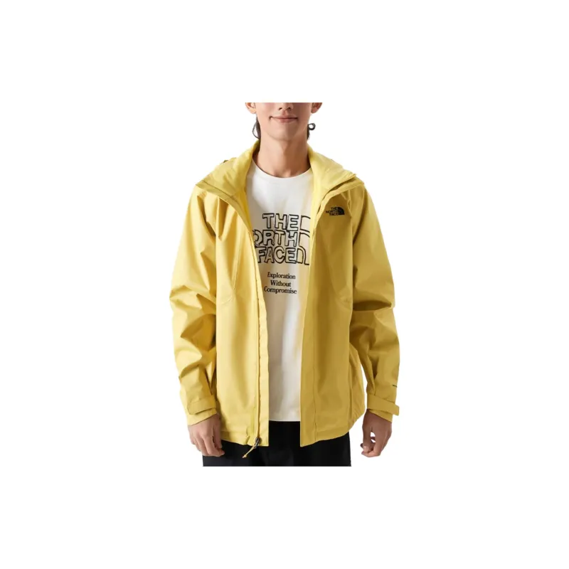 THE NORTH FACE City Outdoor Collection Waterproof And Windproof Windbreaker Jacket Men's Yellow-2