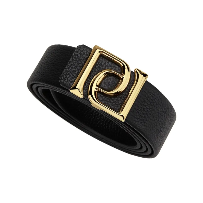 PIERRE CARDIN Top Grain Cow Leather Belts Men's Width 3.4CM-9