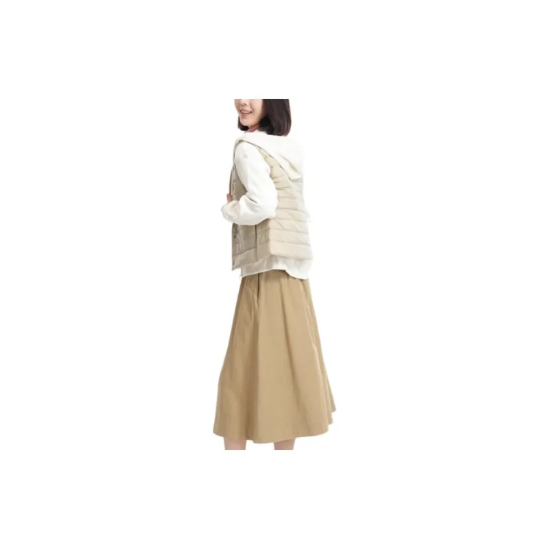 UNIQLO Vests Unisex Khaki-2