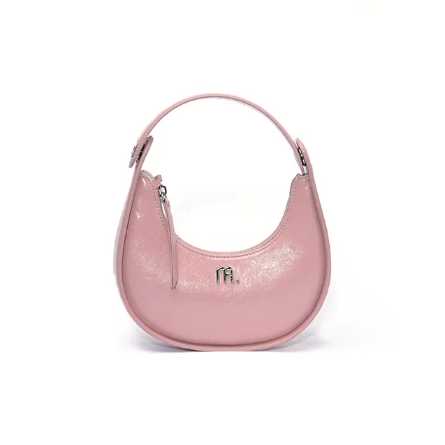 MUYSO Eco Friendly Recycled Leather Handbag Small Size Women's Pink-0