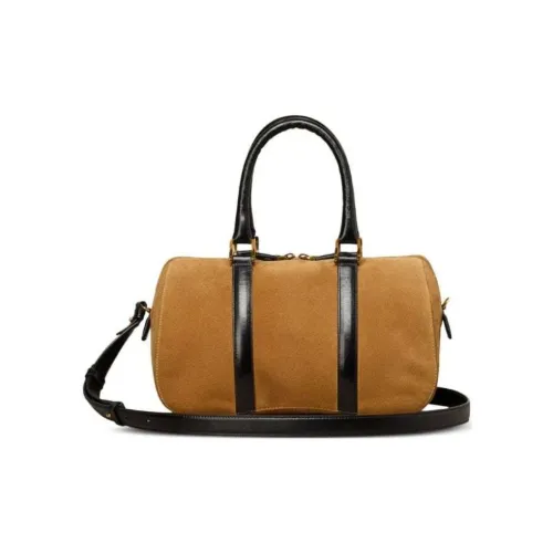 AMI Paris Lou Suede Tote Bag