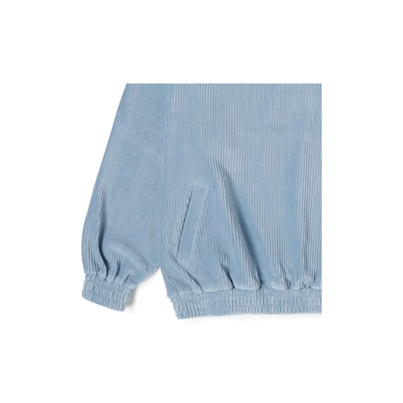 Vans Sweatshirt Women's Gray Blue-3