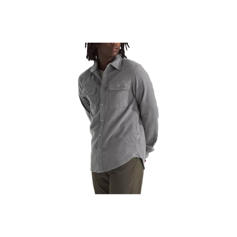 THE NORTH FACE Arroyo Flannel Shirt Shirt Men's Medium Gray Mixed Color-3
