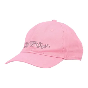 OFF WHITE Big Bookish Logo Embellished Cap