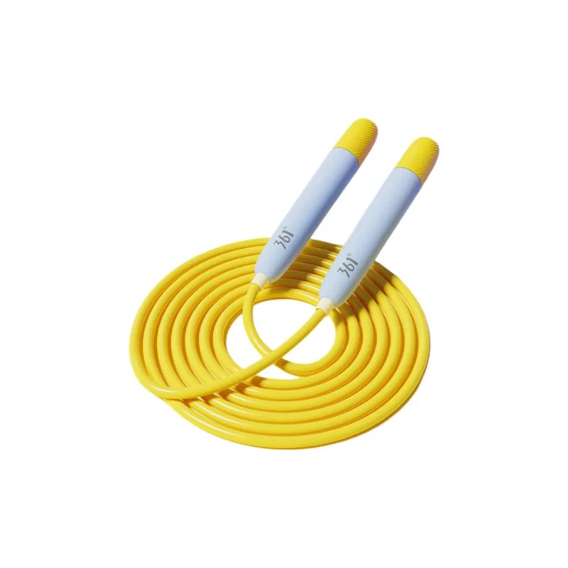 361° Student Supply Non Countable Jump Ropes Fitness Crowd PVC Rope Body, Plastic Controller-2