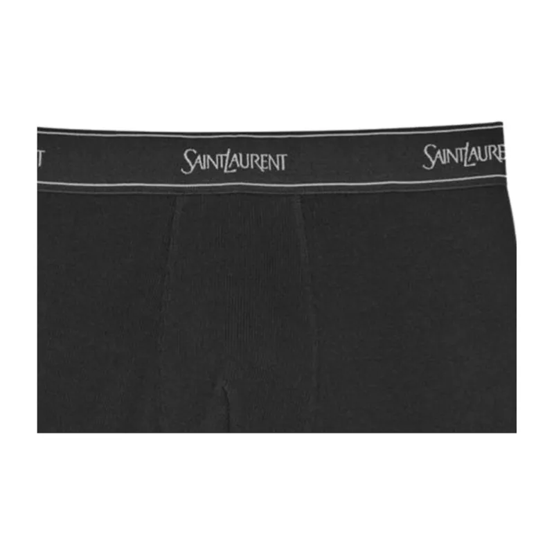 SAINT LAURENT Logo Band Boxers-5